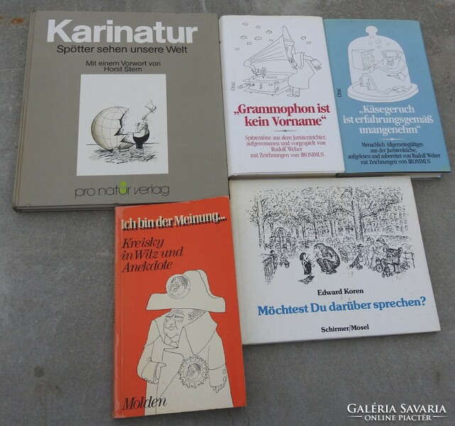 German language books - cartoon - joke - etc.