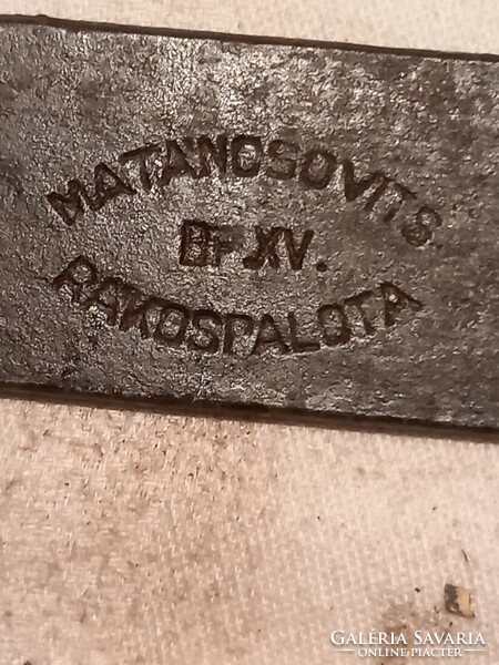 Old marked Hungarian shoemaker's ráspoly