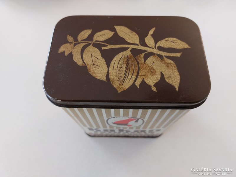 Old metal box julius meinl cocoa box