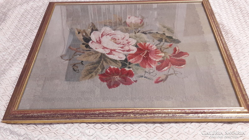 Large tapestry still life picture (m3513)