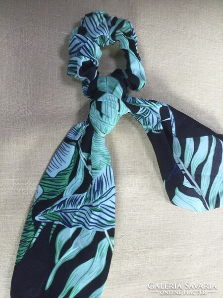 Design silk scarf for hair, braid scarf