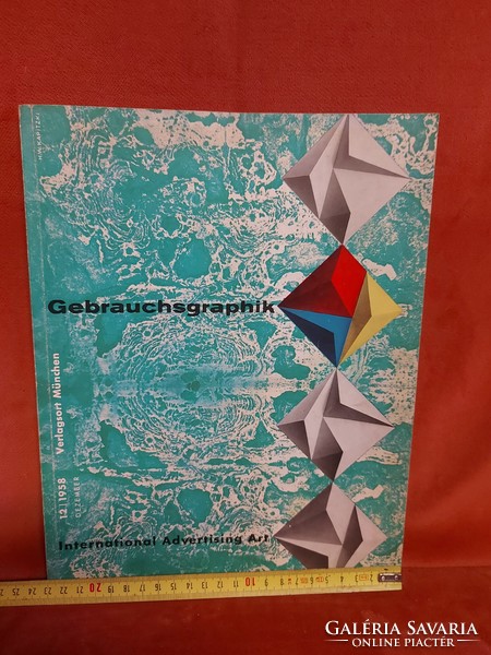 Gebrauchsgraphik, 1958/12, journal