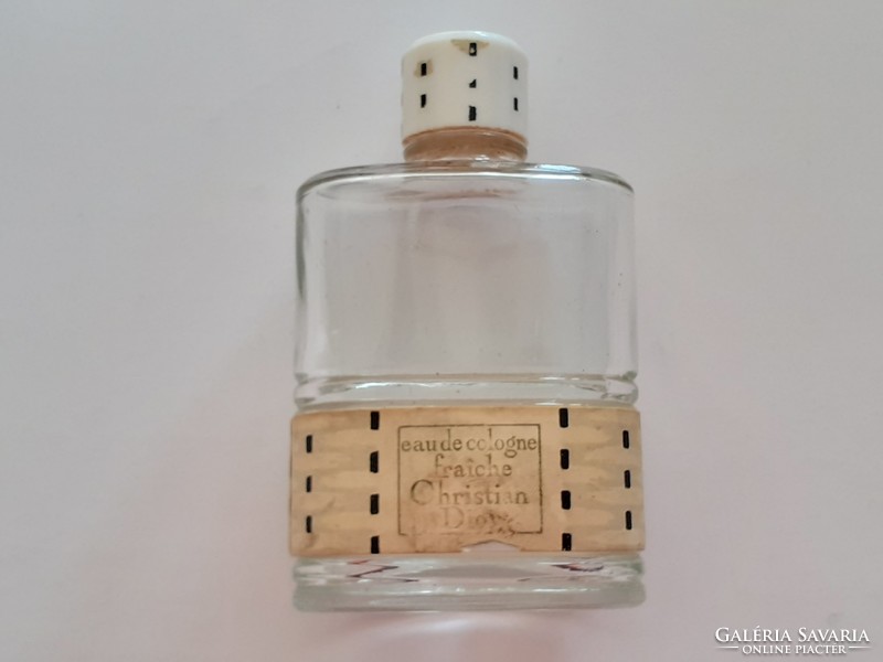 Vintage Eau Fraiche Christian Dior 1953 régi parfümös üveg