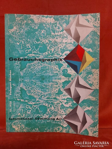 Gebrauchsgraphik, 1958/12, journal