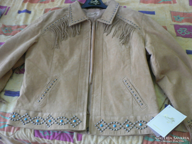 Scully fringed western leather jacket, jacket new! USA from XL-44