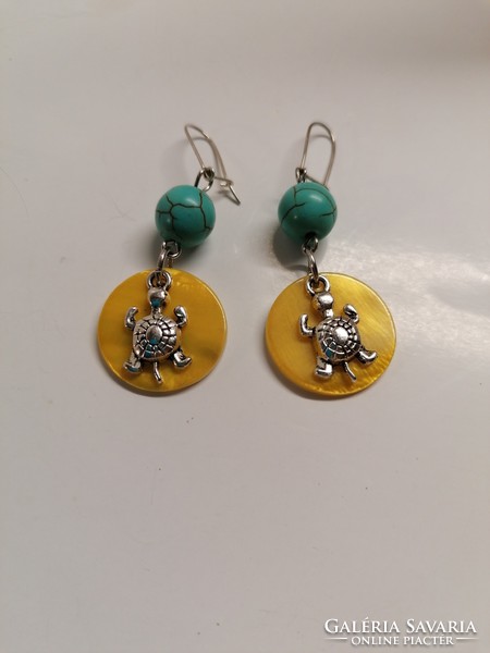 Tortoiseshell earrings (853)