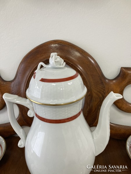 Herend porcelain coffee set