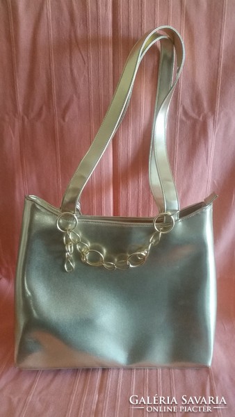 Golden chain bag French lahalle