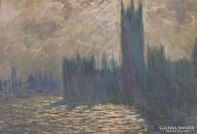Claude Monet - Londoni parlament