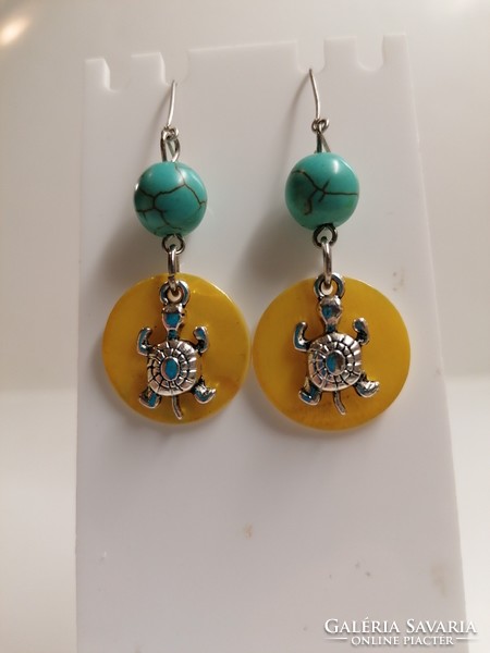 Tortoiseshell earrings (853)
