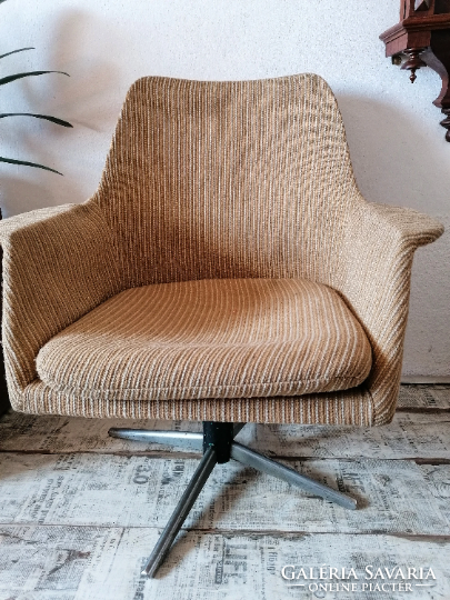 Beautiful retro swivel armchair