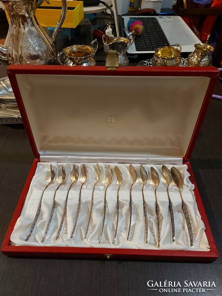 12 silver spoons, 138 gr