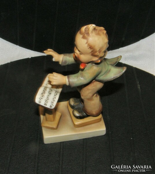 Antique hummel - boy conductor - tmk-1