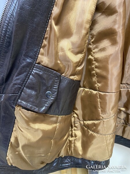 Men's leather jacket.