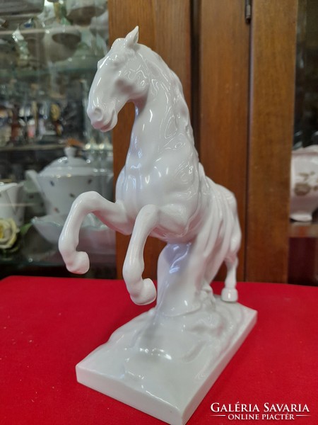 German, germany kpm berlin 1870-1945 branching paripa, horse porcelain figure.