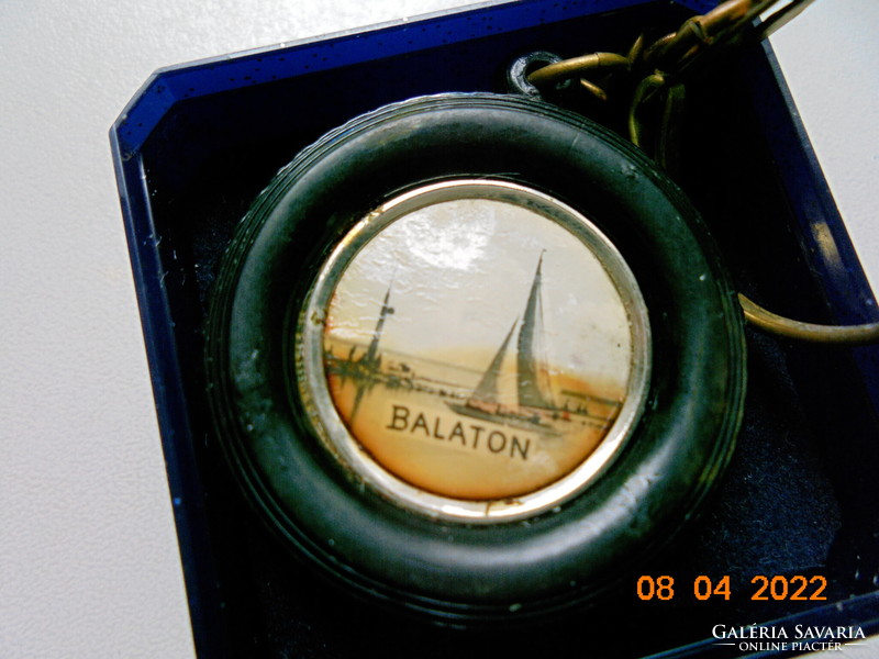 Régi "Balaton" kulcstartó souvenir
