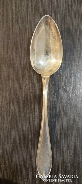 6 silver spoons, 115 gr