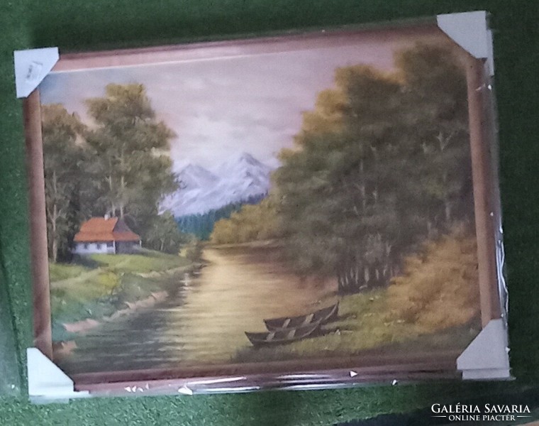 Landscape 4 (75*55 in wooden picture frame)
