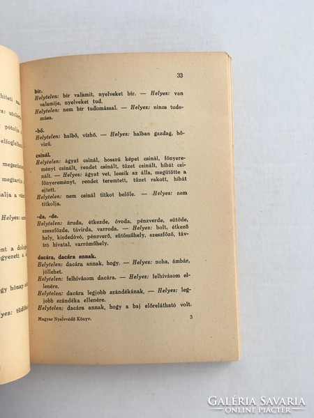 Pintér Jenő: Magyar nyelvvédő könyv, 1938.