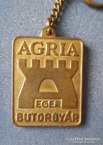 Agria Butorgyár Eger * BUÉK 1985 kulcstartó