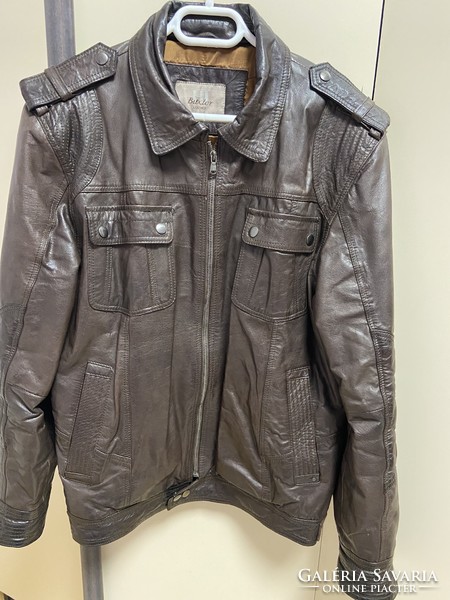 Men's leather jacket.