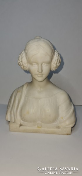 Sándor Járay alabaster bust