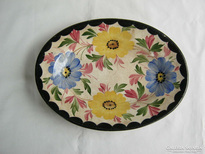 Old Városlód majolica bowl