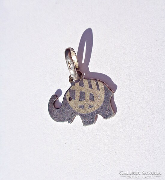 925 silver elephant pendant