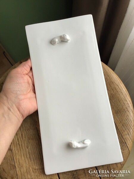 Older barbara flügel modern porcelain serving tray