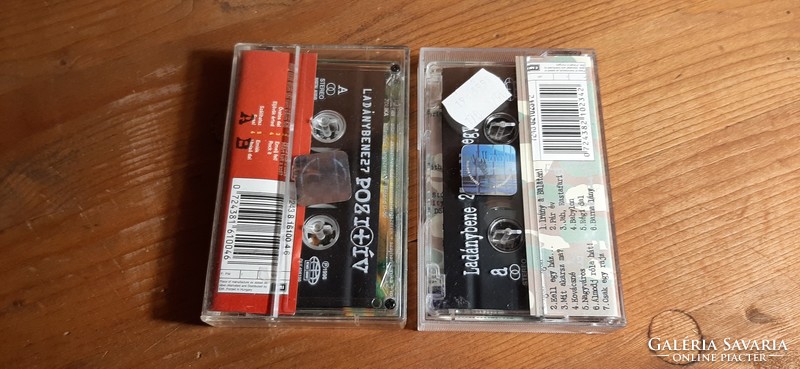 2 cassettes with Ladánybene programs