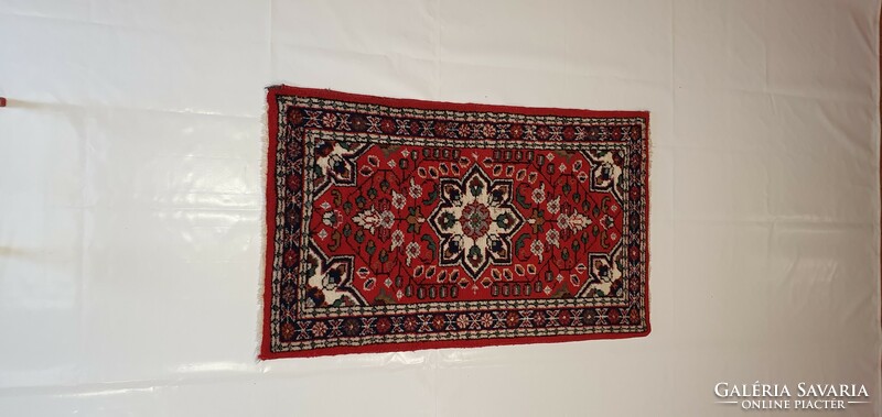 2687 Cleaned handmade indian mashadi wool persian rug 162x96cm free courier