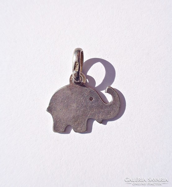 925 silver elephant pendant