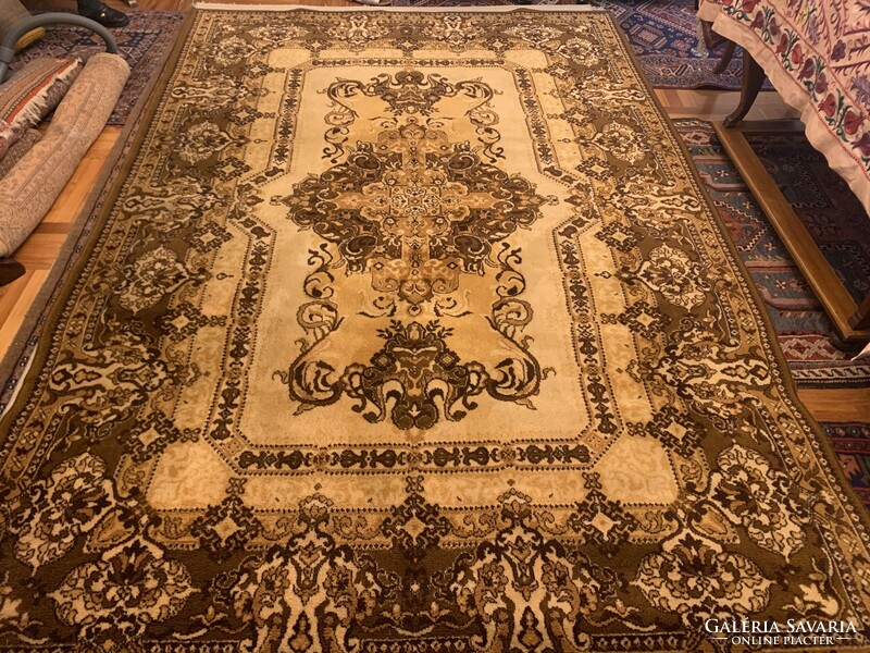 Beautiful used Persian rug with a large soft texture