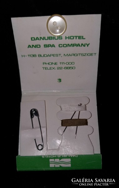 Danubius hotel retro sewing kit