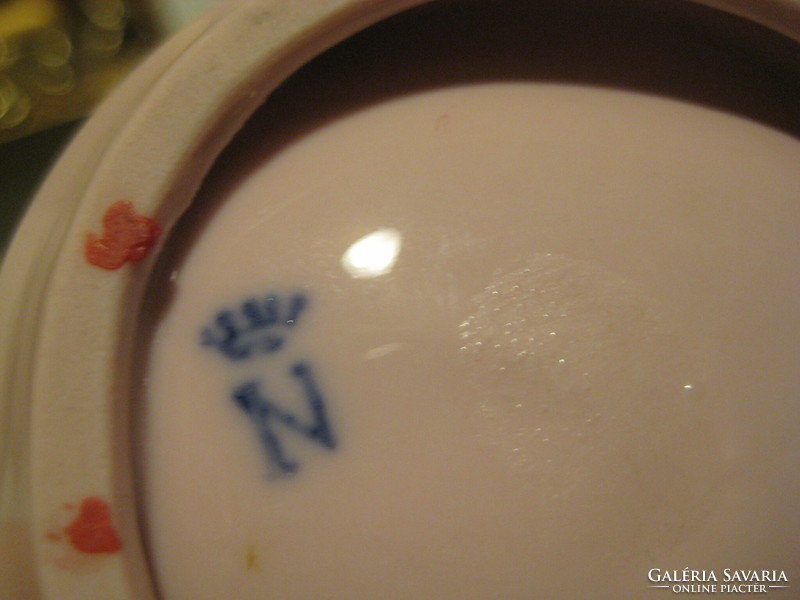 Ninphenburg, pink small bowl 7 cm marked