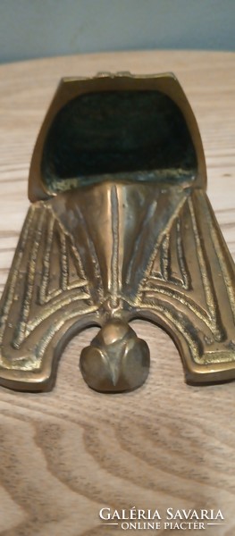 Art deco modern bronze holy water container. Negotiable!