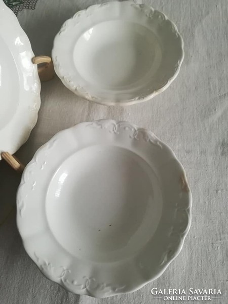 Antik gránit tányérok