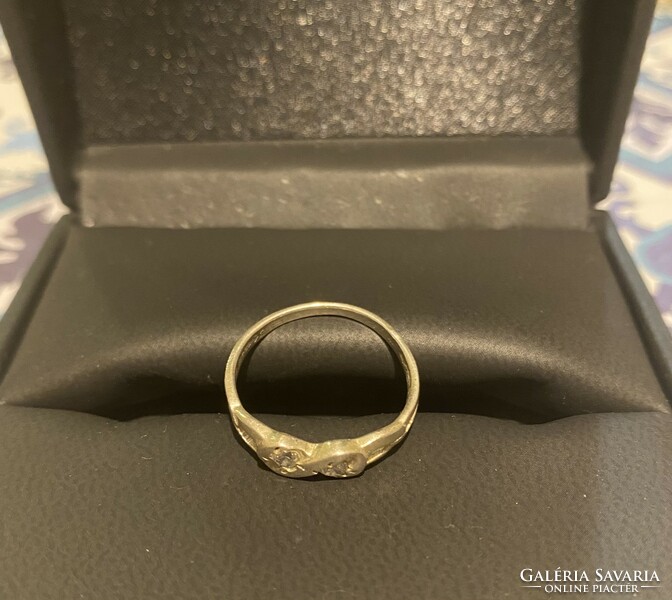 Ezüst női gyűrű jelzett 925