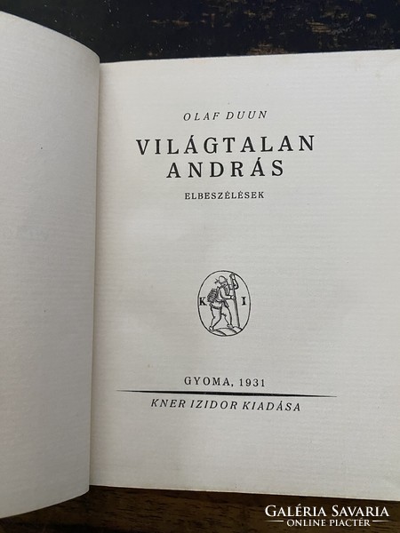 Olaf Duun: Világtalan András