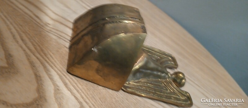 Art deco modern bronze holy water container. Negotiable!