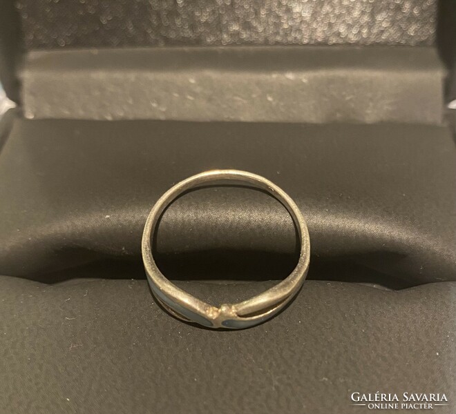 Silver ring marked 925