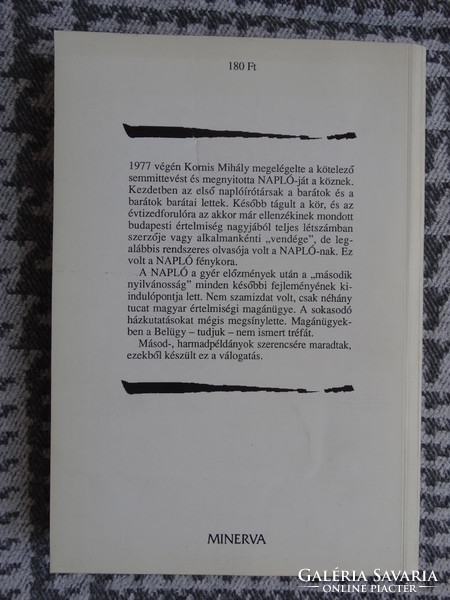 The diary (ed.: Barna, Kenedi, Sulyok, Várady)