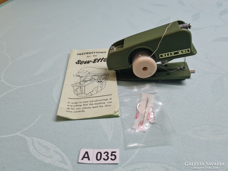 A035 sew-ette manual mini sewing machine