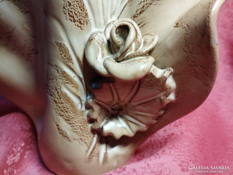 An interesting handmade Greek vase