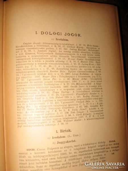 Dr. Dezső Márkus' decisions of principle of our supreme courts ix. Volume 1896-8 Grill Charles