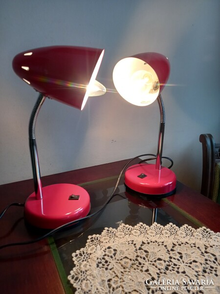 Globo metal table lamp in a pair