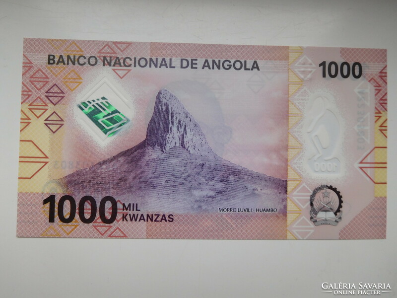 Angola 1000 kwanzas 2020 unc polymer