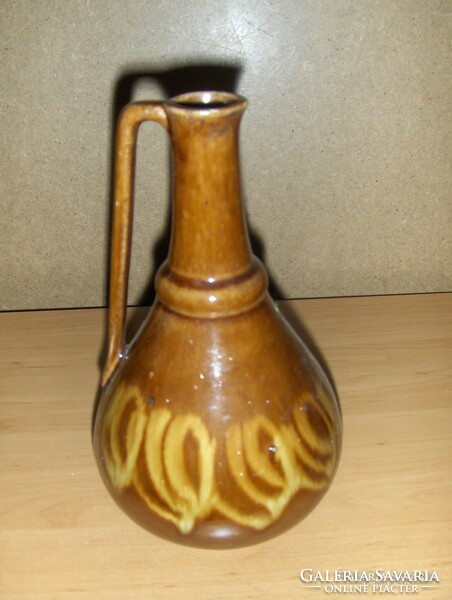 Retro ceramic beverage wine bottle Poland (8 / d)