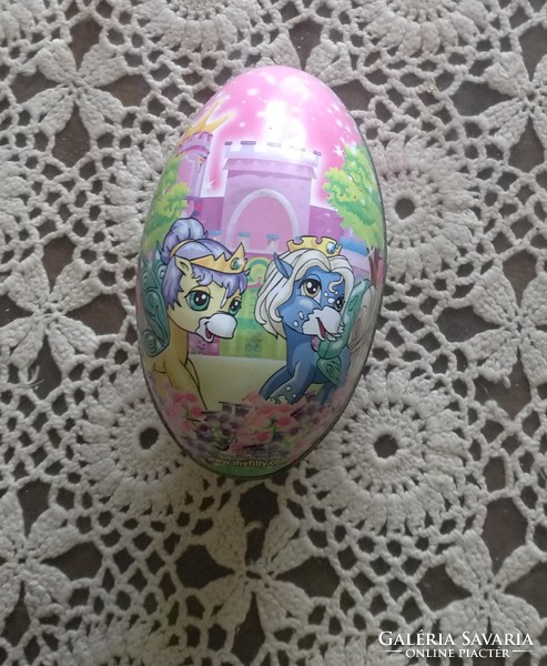 My little pony, eggs, we can hold little things, metal Easter decoration