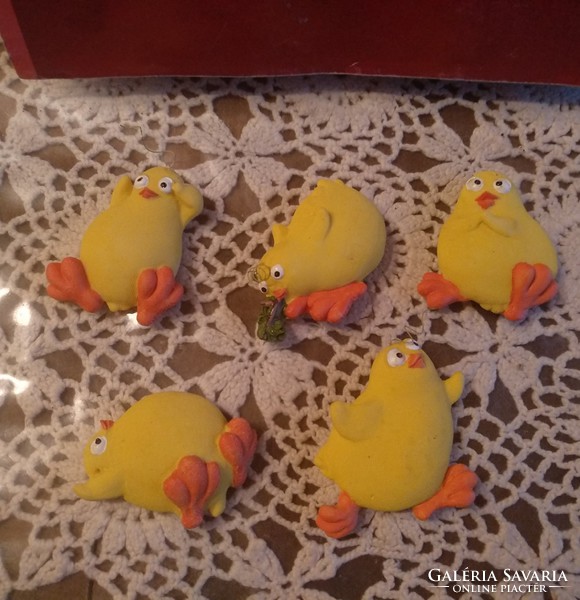 Fridge magnet chicken 5 kinds, Easter decoration, recommend!